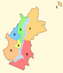 Districts of voronezh